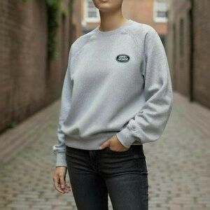 Champion Reverse Weave Premium Crewneck Sz L Land Rover Embroidered Vintage
